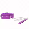 KINK - COLLAR CON CORREA 65 CM CON RESTRICCIONES MORADO AJUSTABLE 36-42 CM X 5.5 CM