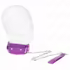 KINK - COLLAR CON CORREA 65 CM CON RESTRICCIONES MORADO AJUSTABLE 36-42 CM X 5.5 CM - Imagen 2