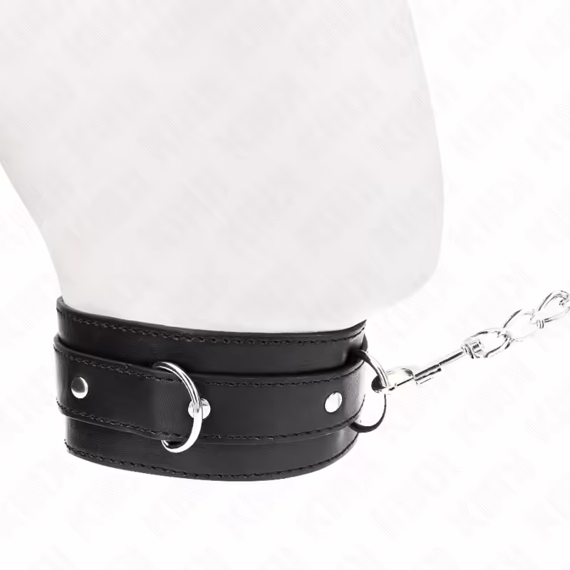 KINK - COLLAR CON CORREA 65 CM NEGRO 54 X 4.5 CM - Imagen 3
