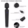 ARMONY - X POWER LARGE MASAJEADOR & VIBRADOR 7 VIBRACIONES NEGRO - Imagen 4