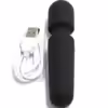 ARMONY - YOUR MAGIC MASAJEADOR & VIBRADOR RECARGABLE 10 VIBRACIONES SILICONA NEGRO - Imagen 4
