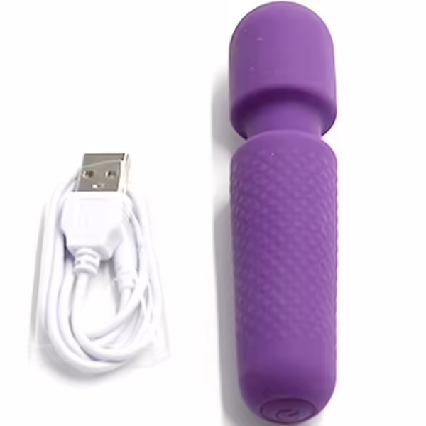 ARMONY - YOUR MAGIC MASAJEADOR & VIBRADOR RECARGABLE 10 VIBRACIONES SILICONA MORADO - Imagen 4