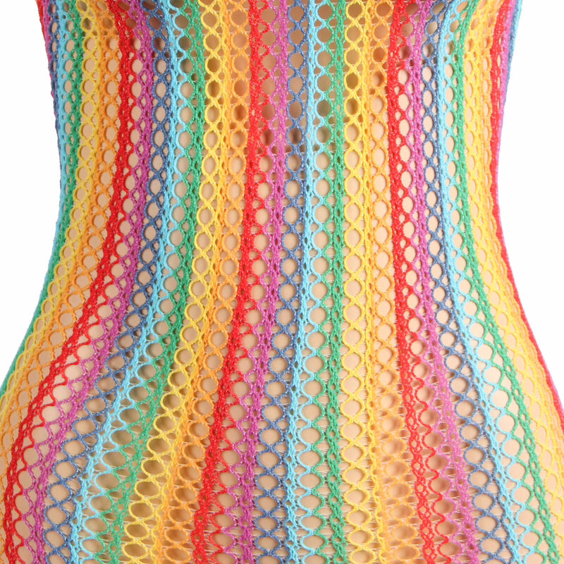 SUBBLIME - 952341 VESTIDO DE REJILLA ARCOIRIS TALLA ÚNICA - Imagen 8