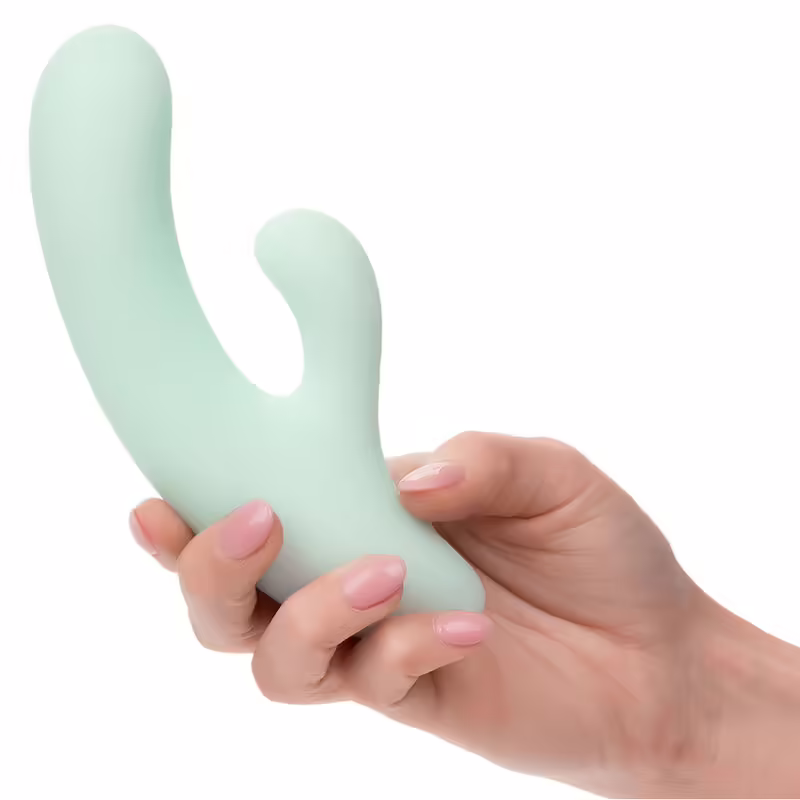 CALEXOTICS - PACIFICA FIJI VIBRADOR Y ESTIMULADOR PUNTO G 10 VIBRACIONES AQUA - Imagen 6
