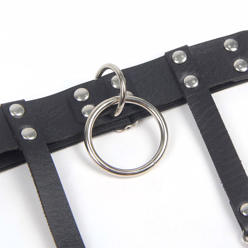 SUBBLIME - 953744 LIGA PUNK DE CUERO AJUSTABLE NEGRO TALLA ÚNICA - Imagen 7