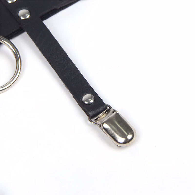 SUBBLIME - 953744 LIGA PUNK DE CUERO AJUSTABLE NEGRO TALLA ÚNICA - Imagen 5