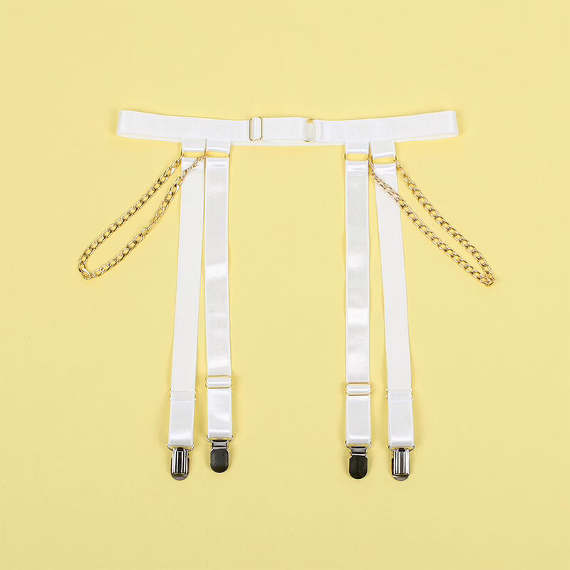SUBBLIME - 954284 BODY CON CADENAS + LIGUEROS BLANCO S/M - Imagen 8