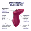 SATISFYER - EXCITERRR VIBRADOR LAY-ON CLÍTORIS FUCSIA - Imagen 4