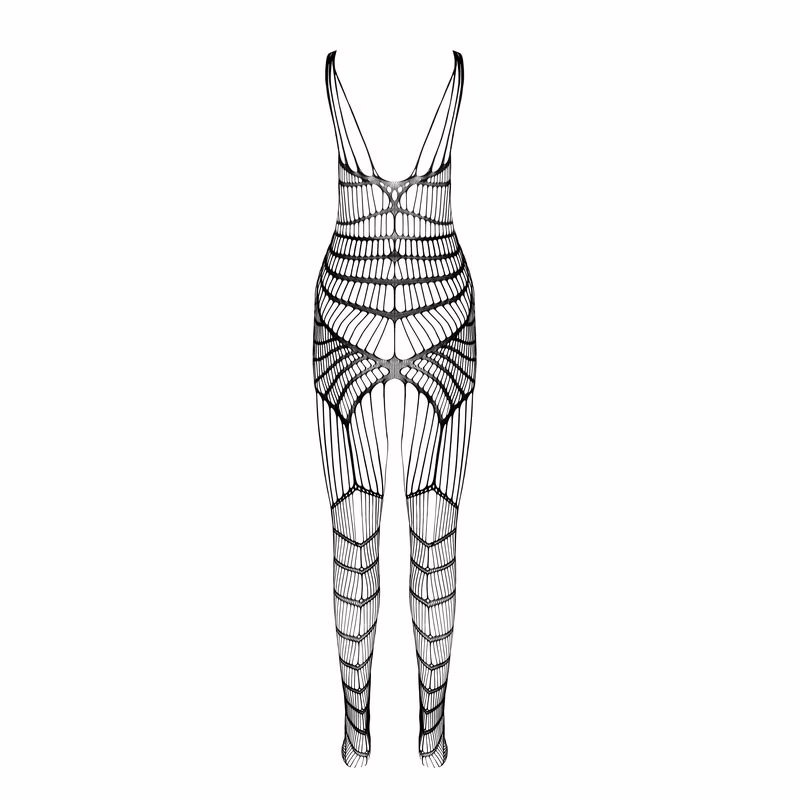 PASSION - BS 102 BODYSTOCKING ROJO TALLA ÚNICA - Imagen 4