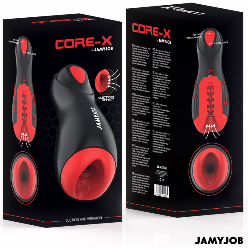 JAMYJOB - CORE-X MASTURBADOR AUTOMÁTICO 5 MODOS SUCCIONADOR Y VIBRACIÓN - Imagen 7