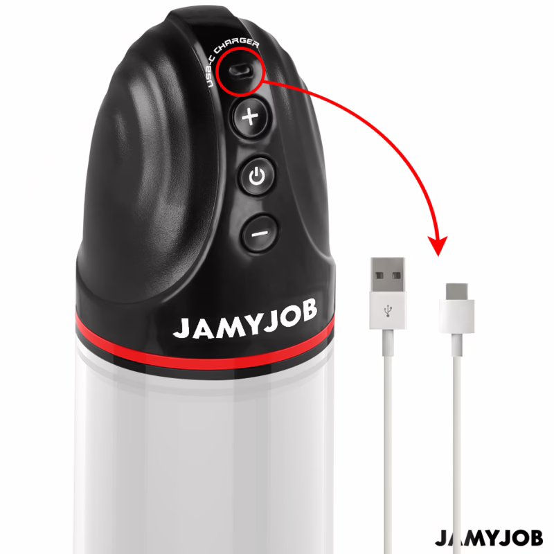 JAMYJOB - XPAND BOMBA AUTOMÁTICA 3 NIVELES DE SUCCIONADOR GRIS - Imagen 4