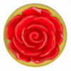 KINK - PLUG ANAL DORADO ROSA ROJA TALLA S - Imagen 5
