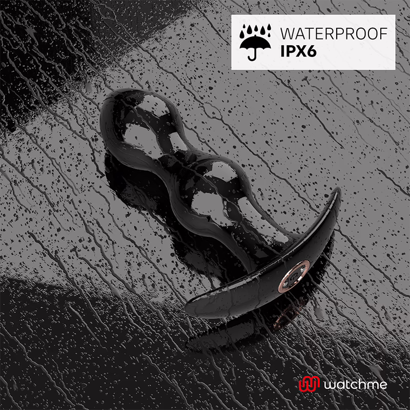 ANBIGUO - WATCHME CONTROL REMOTO PLUG VIBRADOR ANAL TIBERIO - Imagen 5