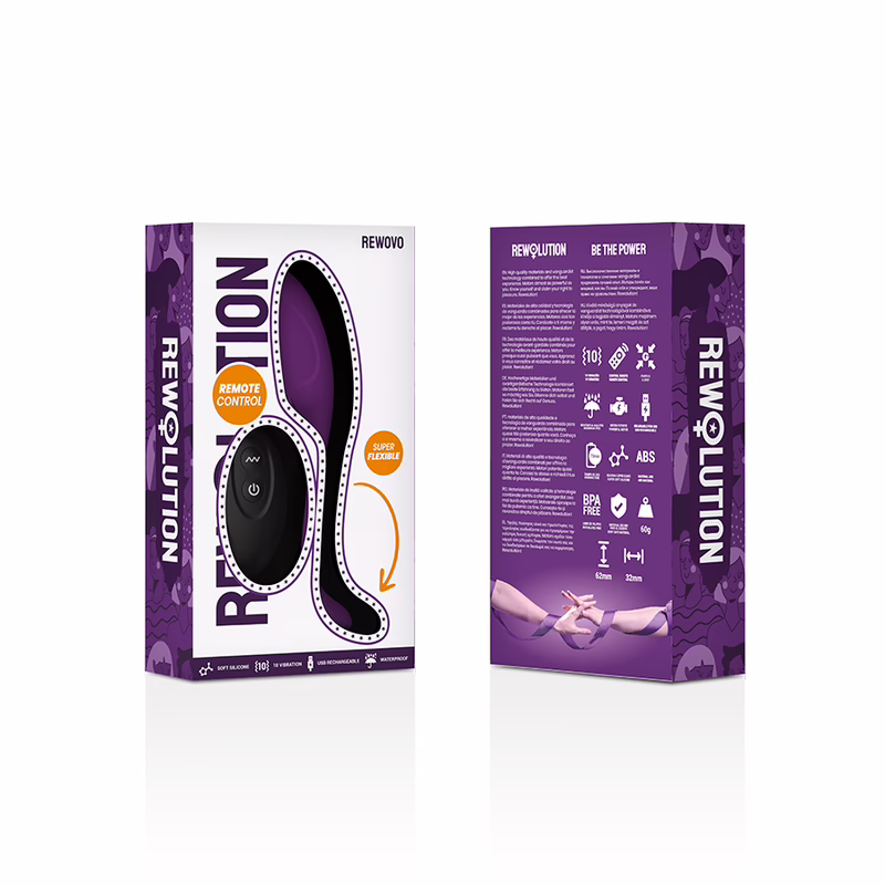 REWOLUTION - REWOVO HUEVO VIBRADOR CONTROL REMOTO - Imagen 8