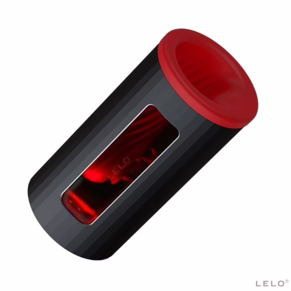 LELO - F1S V2 MASTURBADOR CON TECNOLOGIA SDK ROJO - NEGRO - Imagen 8