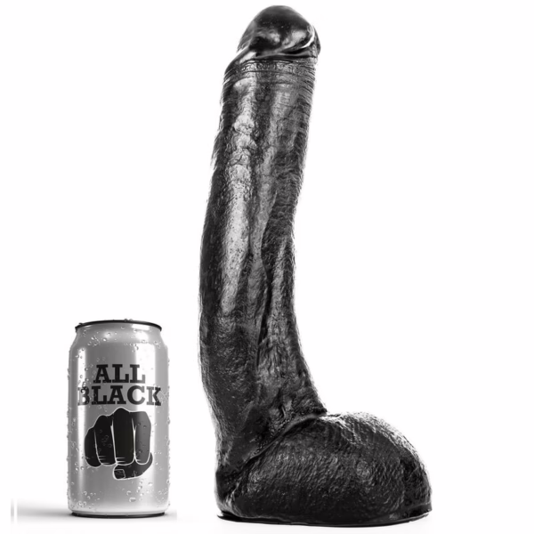 ALL BLACK - DONG 29 CM CURVADO - Imagen 4