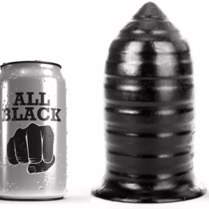 ALL BLACK - ANAL PLUG 16 CM