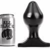ALL BLACK - ANAL PLUG 16X8 CM - Imagen 4
