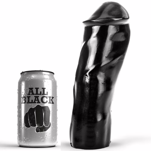 ALL BLACK - DILDO REALÍSTICO 20 CM - Imagen 4