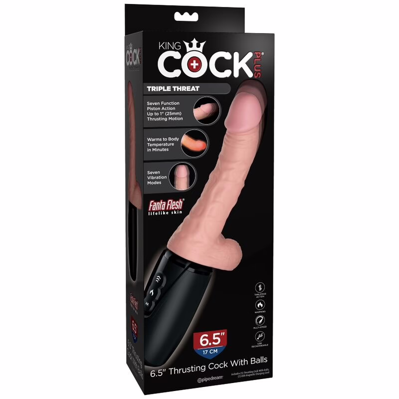 KING COCK - PLUS TRIPLE THREAT NATURAL - Imagen 9