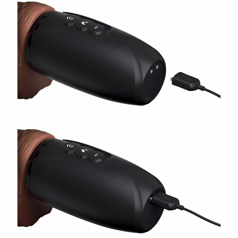 KING COCK - PLUS TRIPLE THREAT MARRÓN - Imagen 8