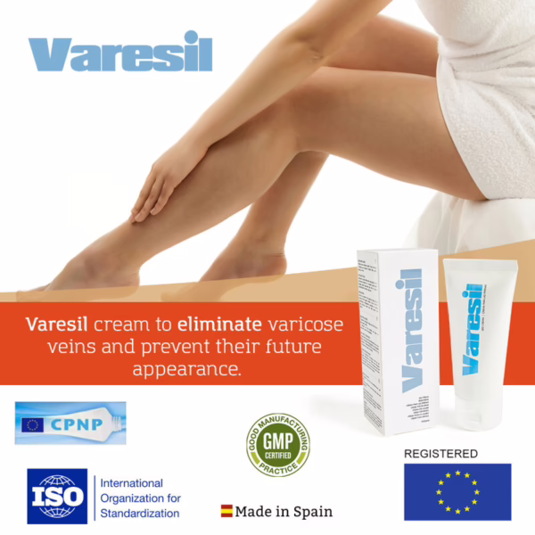 500 COSMETICS - VARESIL CREAM TRATAMIENTO CREMA VARICES - Imagen 4