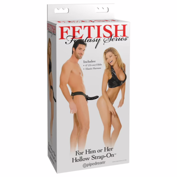 FETISH FANTASY SERIES - ARNÉS HUECO AJUSTABLE NEGRO 15 CM - Imagen 8