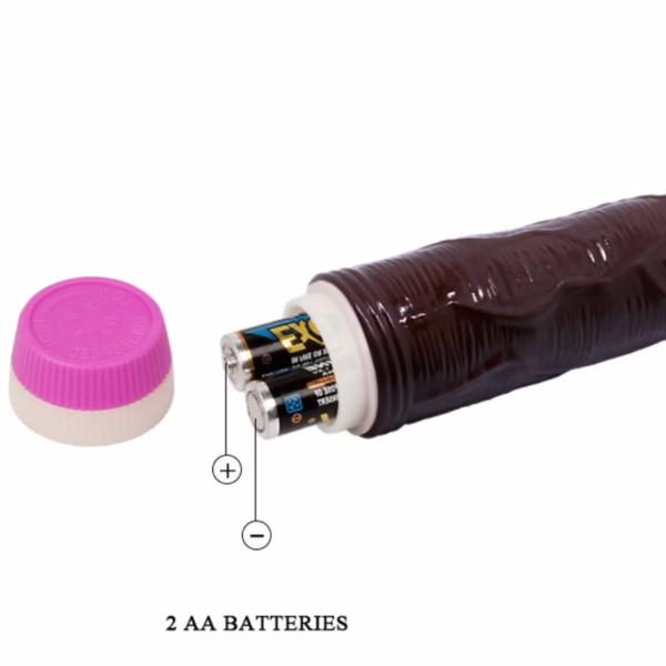 BAILE - WAVES OF PLEASURE VIBRADOR 23 CM MARRÓN - Imagen 10