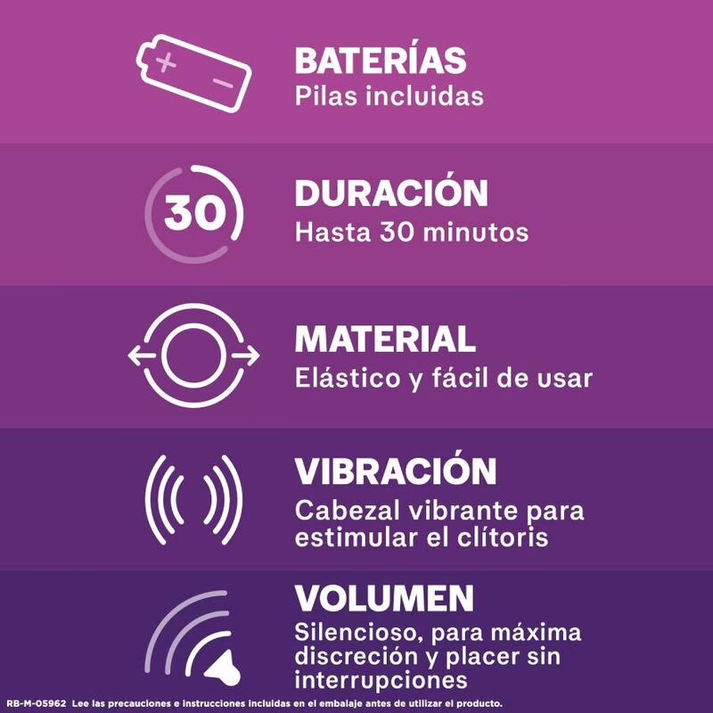 DUREX - INTENSE DIABLILLO ANILLO VIBRADOR - Imagen 2