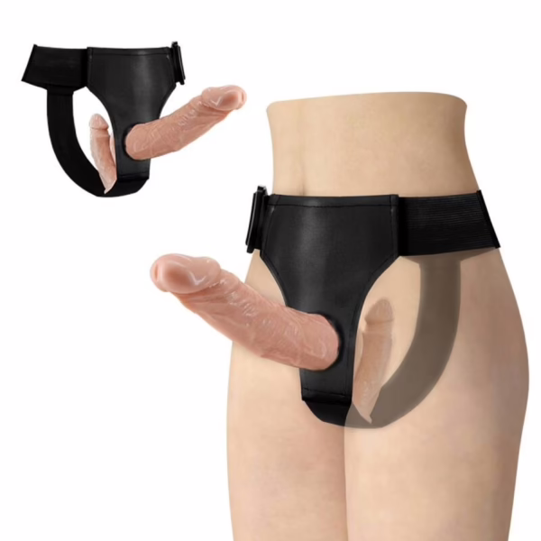 BAILE - ULTRA PASSIONATE HARNESS DOBLES DILDOS CON ARNÉS - Imagen 9
