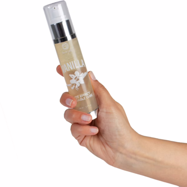 SECRETPLAY - LUBRICANTE 2-1 EFECTO CALOR VAINILLA 50 ML - Imagen 6