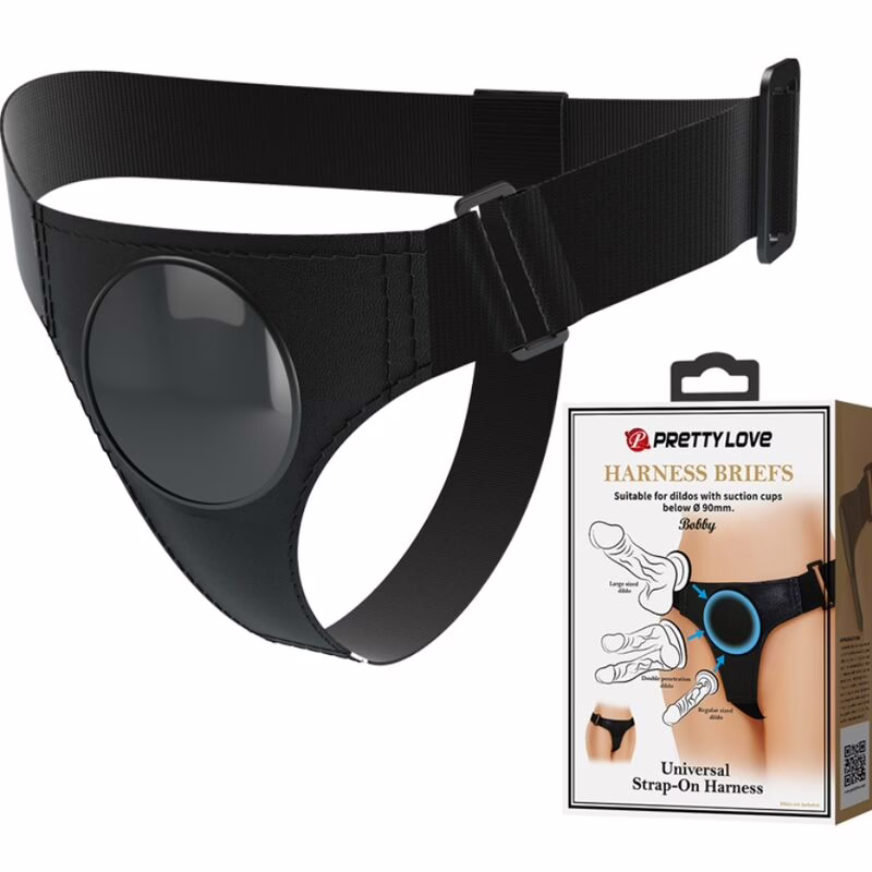 PRETTY LOVE - ARNÉS UNIVERSAL NEGRO - Imagen 2