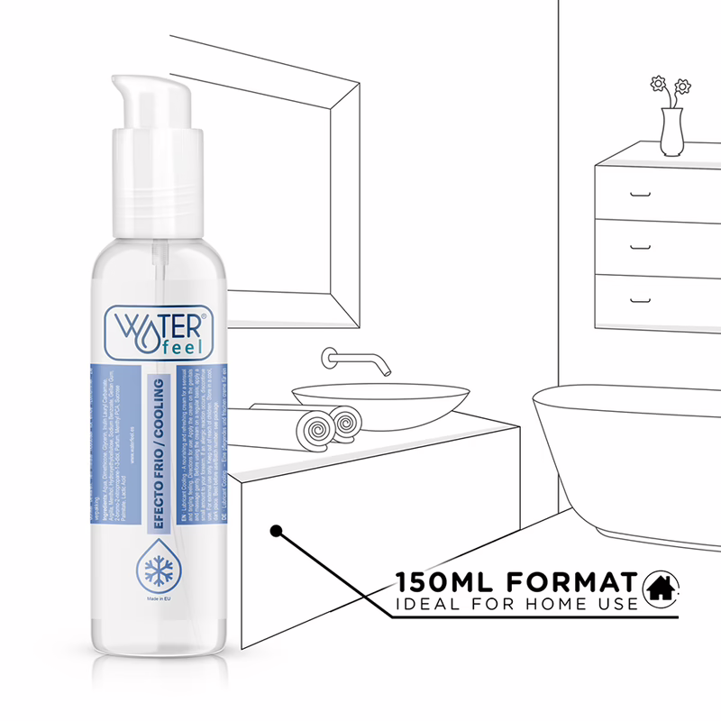 WATERFEEL - LUBRICANTE EFECTO FRIO 150 ML - Imagen 5
