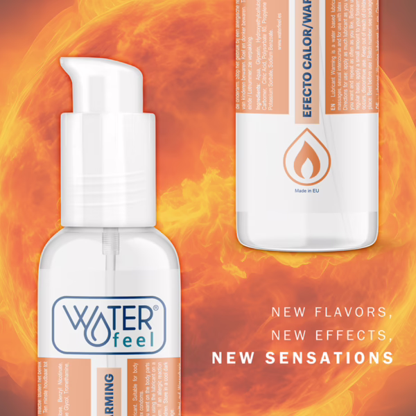 WATERFEEL - LUBRICANTE EFECTO CALOR 150 ML - Imagen 7