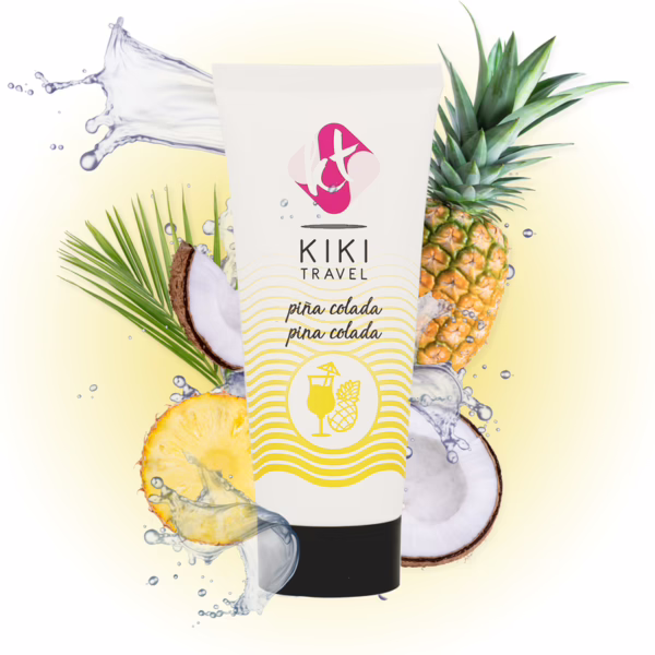 KIKÍ TRAVEL - LUBRICANTE SABOR A PIÑA COLADA 50 ML - Imagen 2