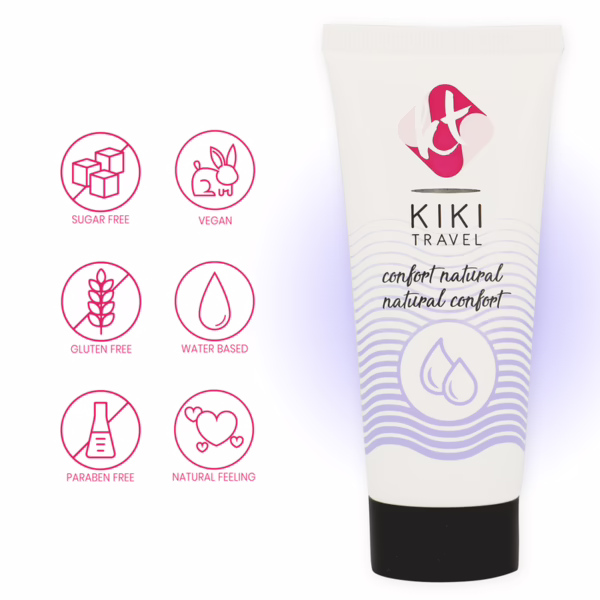 KIKÍ TRAVEL - GEL DESLIZANTE NATURAL CONFORT 50 ML - Imagen 5