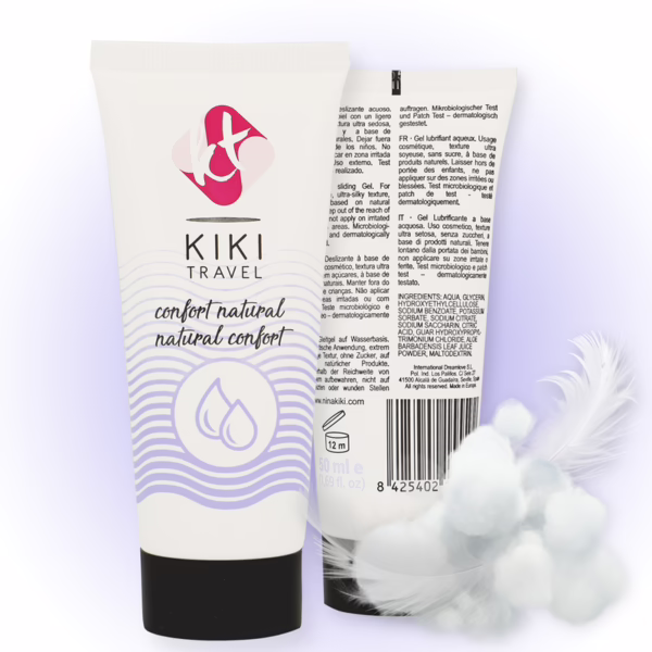 KIKÍ TRAVEL - GEL DESLIZANTE NATURAL CONFORT 50 ML - Imagen 3