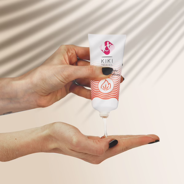 KIKÍ TRAVEL - GEL DESLIZANTE SABOR A CANNABIS EFECTO CALOR INTENSO 50 ML - Imagen 8