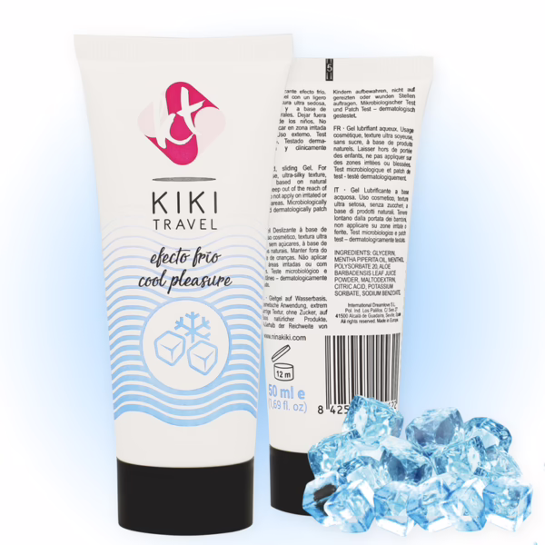 KIKÍ TRAVEL - GEL DESLIZANTE EFECTO FRÍO INTENSIFICADOR 50 ML - Imagen 3