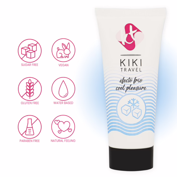 KIKÍ TRAVEL - GEL DESLIZANTE EFECTO FRÍO INTENSIFICADOR 50 ML - Imagen 5
