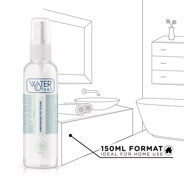 WATERFEEL - LIMPIADOR JUGUETES STERILE 150 ML - Imagen 6