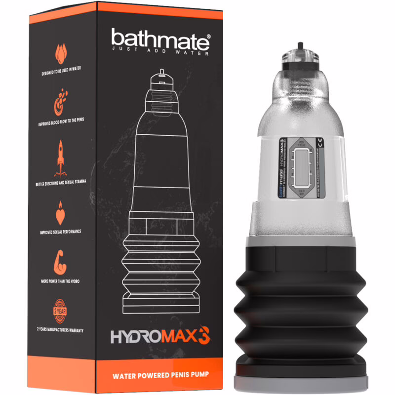 BATHMATE - HYDROMAX 3 TRANSPARENTE - Imagen 2