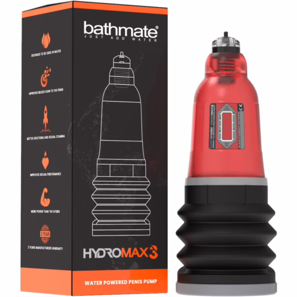 BATHMATE - HYDROMAX 3 ROJO - Imagen 5