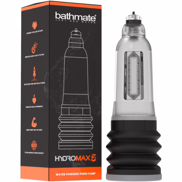 BATHMATE - HYDROMAX 5 TRANSPARENTE - Imagen 4