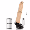 BASECOCK - VIBRADOR REALÍSTICO CONTROL REMOTO NATURAL 21 CM -O- 4 CM - Imagen 7