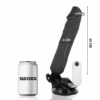 BASECOCK - VIBRADOR REALÍSTICO CONTROL REMOTO NEGRO 20 CM -O- 4 CM - Imagen 8
