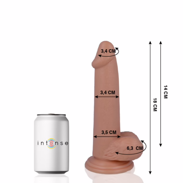 MR INTENSE - 10 PENE REALÍSTICO 18 CM -O- 3.4 CM - Imagen 9