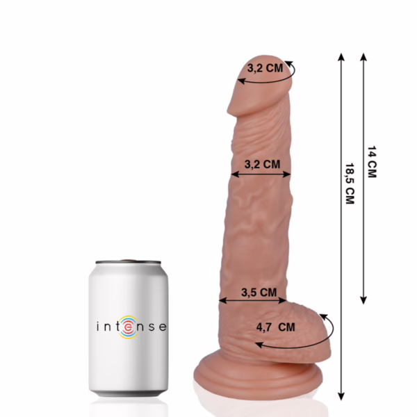 MR INTENSE - 13 PENE REALÍSTICO 18.5 CM -O- 3.2 CM - Imagen 9