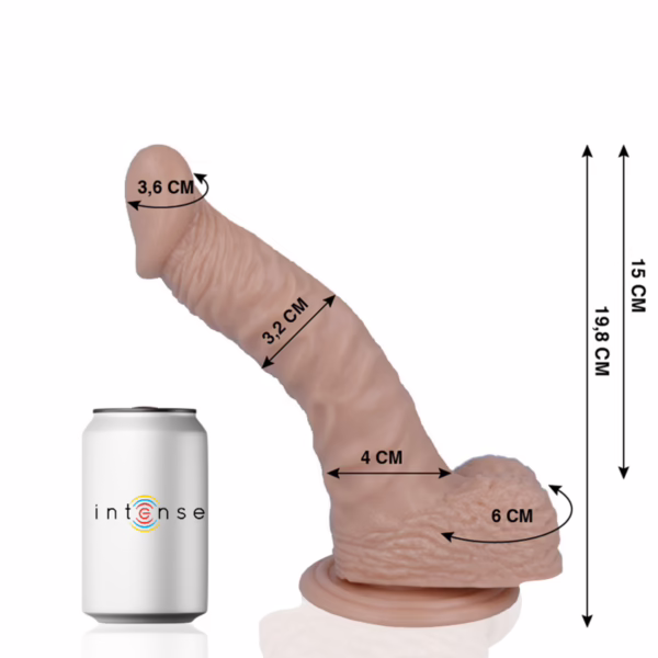 MR INTENSE - 18 PENE REALÍSTICO 19.8 CM -O- 3.2 CM - Imagen 8