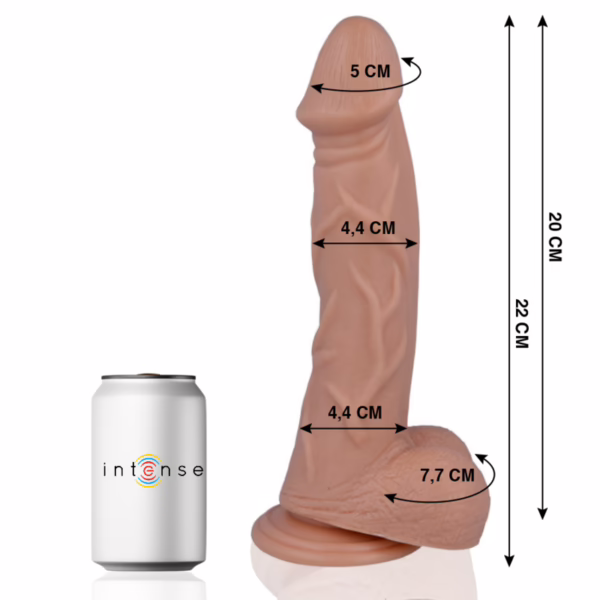 MR INTENSE - 26 PENE REALÍSTICO 22 CM -O- 4.4 CM - Imagen 9